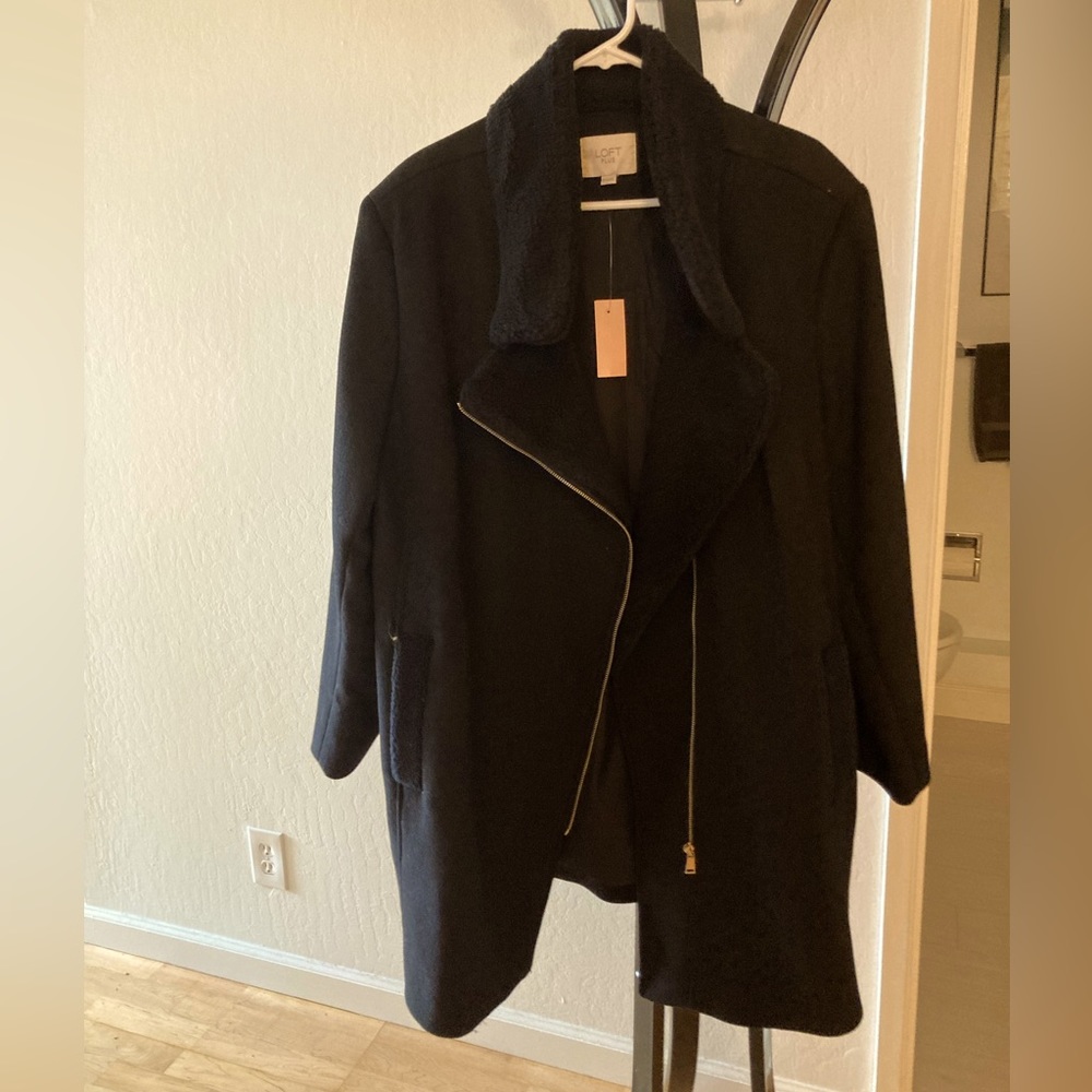 Brand new long winter coat from The Loft.